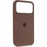 Силиконовый чехол no brand для iPhone 17 Pro полный размер сливовый