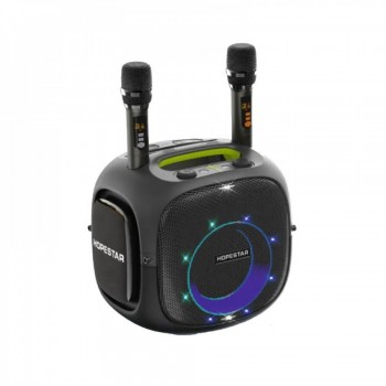 Портативная колонка Hopestar Party One UT 240W с микрофонами и RGB-подсветкой