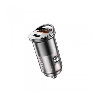 Автомобильное зарядное устройство Earldom ES-CC46 2.4A 1USB 1Type-C QC3.0 Автомобильное зарядное устройство Earldom ES-CC46 2.4A 1USB 1Type-C QC3.0