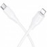 Кабель USB-C to Lightning Hoco X124 27W PD 1м білий