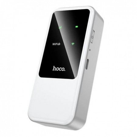 Портативний Wi-Fi роутер Hoco HI42 Wi-Fi 6 із SIM-карткою, 150 Мбіт/с, 2×2000 мАг