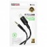 Кабель AUX to Lightning Borofone BL25A IP 1м, чорний, для iPhone