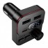 FM трансмітер Borofone BC61 MP3 PD20W 3.0A 2USB автомобільний зарядний