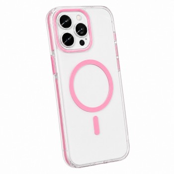 Защитный чехол для iPhone 17 Colorful Case With Magsafe, розовый