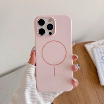 Силиконовый чехол no brand для iPhone 17 Pro с MagSafe Mellow Yellow