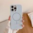 Силиконовый чехол no brand для iPhone 17 MagSafe мягкий желтый