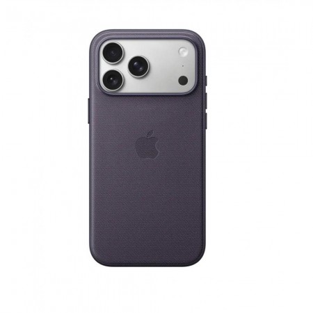 Чехол TechWoven для iPhone 17 Pro Max фиолетовый тканевый тонкий