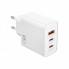 Мережевий зарядний пристрій WiWU Wi-G005 65W 2xUSB-C 1xUSB-A GaN