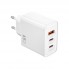 Мережевий зарядний пристрій WiWU Wi-G005 65W 2xUSB-C 1xUSB-A GaN