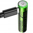 Аккумуляторы Hoco JA4 AAA Li-ion 3,7 В 320 мАч с зарядкой Type-C, 2 шт