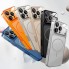 Чехол AG Glass Case MagSafe для iPhone 15 Pro Max оранжевый, стекло, защита