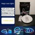 LED стрічка Evermor Neon Rope RGB 3м з пультом і Bluetooth, 5V, IP65