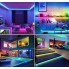 Светодиодная лента RGB Neon Rope 5м USB, гибкая, с пультом, IP67