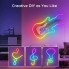 Светодиодная лента RGB Neon Rope 5м USB, гибкая, с пультом, IP67