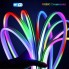 LED стрічка RGB Neon Rope 10м з пультом USB керування IP67 гнучка силіконова