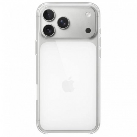 Прозрачный чехол MagSafe для iPhone 17 Pro силиконовый защита