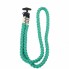 Шнурок на шею Knitting Spearmint плетёный для телефона, мятный