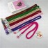 Шнурок на шею Knitting коричневый, плетёный, для телефона