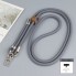 Шнурок на шею no brand Color Cord Blue для телефона, крепкий текстиль, карабин