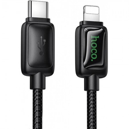 Кабель USB-C to Lightning Hoco U146 30W PD, нейлонова оплетка, 1 метр