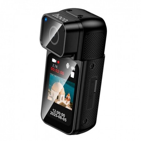 Экшн-камера Hoco DV105 2.7K/15 к/с, 1080p/30 к/с, Wi-Fi, экран 1,47 дюйма
