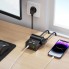 Мережевий фільтр Hoco AC33 2500W 1 розетка 2 USB-C 1 USB-A 30W 1.5м