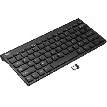 Клавіатура Hoco GM70 бездротова 2.4G, 78 клавіш, компактна, чорна