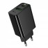 Сетевое зарядное устройство Hoco CS95A 30W PD QC3.0 два порта USB-C/USB-A