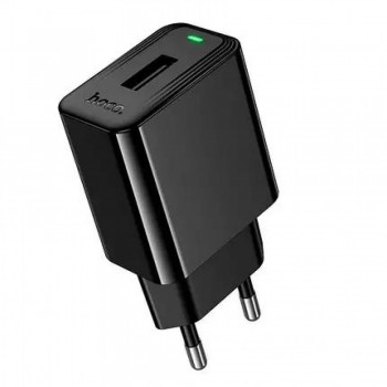 Сетевое зарядное устройство Hoco CS91A 2.1A 1 USB черное