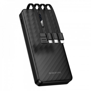 Повербанк Borofone BJ84 10000 мАг 22.5W PD20W вбудовані кабелі