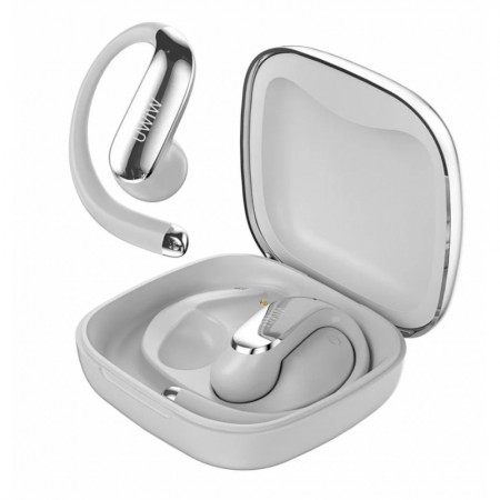 Bluetooth гарнітура WiWU Ai303 TWS відкрита, AI-переклад, 36 год, сіра