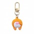 Брелок Creatures Hamster Yellow Girl м'який силіконовий, для ключів та рюкзака