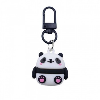 Брелок Creatures Panda силіконовий, карабін, мультяшний дизайн Брелок Creatures Panda силіконовий, карабін, мультяшний дизайн