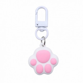 Брелок Creatures Cat Paw White силіконовий, білий, для ключів і рюкзака Брелок Creatures Cat Paw White силіконовий, білий, для ключів і рюкзака