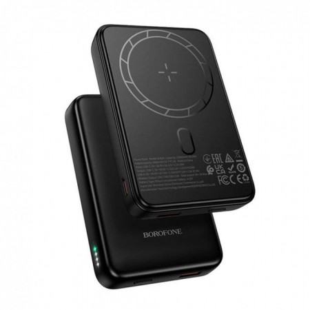 Повербанк Borofone BJ82A 10000 мАг 20W MagSafe швидка та бездротова зарядка