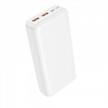 Повербанк Borofone BJ80A 20000 мАг 22.5W PD20W білий швидка зарядка