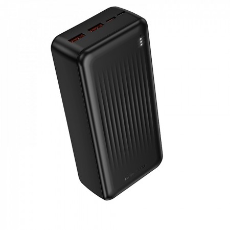 Повербанк Borofone BJ80B 30000 мАг 22.5W PD20W білий, LED індикатор