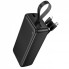 Повербанк Borofone BJ79B 30000 мАч 20W с кабелями USB-C/Lightning/MicroUSB