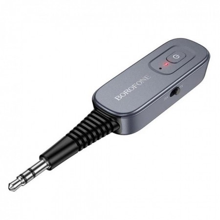 Bluetooth аудіоресивер Borofone BC51 2-в-1, Bluetooth 5.0, AUX, акумулятор