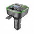 FM модулятор Borofone BC48 MP3, USB, microSD, быстрая зарядка