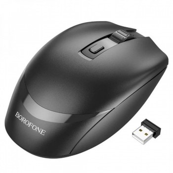 Бездротова миша Borofone BG7 2.4G, 1600 DPI, ергономічна, чорна