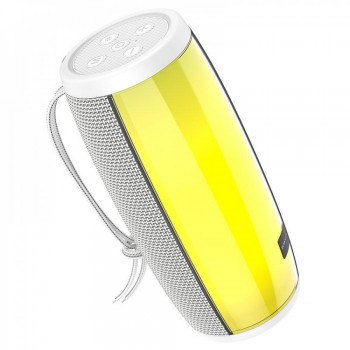 Портативная колонка Borofone BR20 белая, BT 5.0, 2400 мАч, FM, TWS