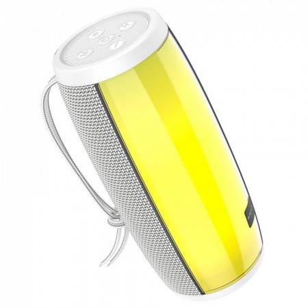 Портативна колонка Borofone BR20 біла, BT 5.0, 2400 мАг, FM, TWS