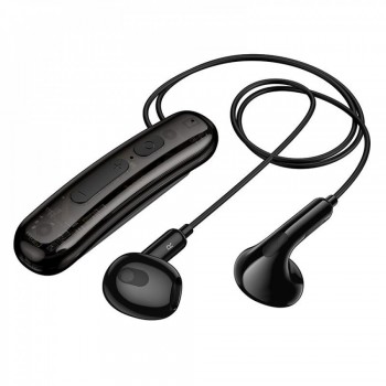 Бездротові навушники Hoco ES77 Bluetooth 6.0, FM-радіо, чорні