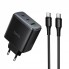 Сетевое зарядное устройство Hoco C160A 65Вт GaN 2xUSB-C 1xUSB-A с кабелем Type-C