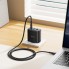 Сетевое зарядное устройство Hoco C160A 65Вт GaN 2xUSB-C 1xUSB-A с кабелем Type-C
