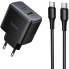 Сетевое зарядное устройство Hoco C158A 45W PD QC3.0 с кабелем Type-C 1м