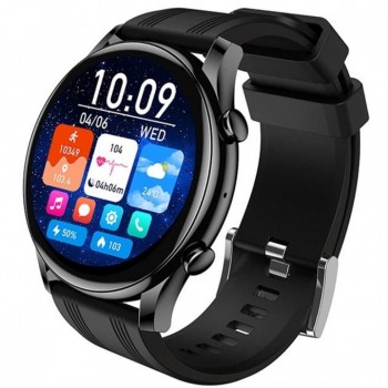 Смарт-годинник Hoco Y38 чорний, AMOLED 1.43
