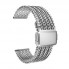 Ремешок металлический W Metal для Apple Watch 42/44/45/49 мм серебристый