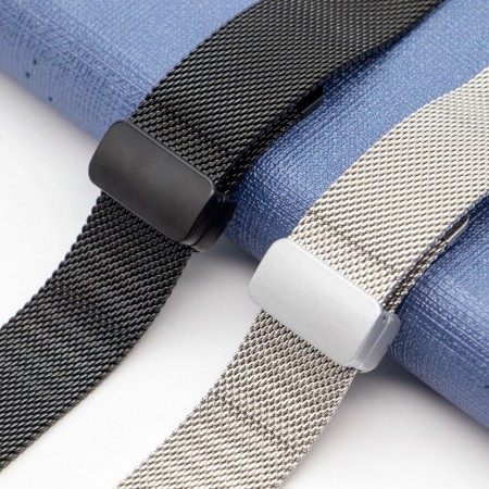 Ремешок no brand для Apple Watch 42/44/45/49 мм серебристый металлический